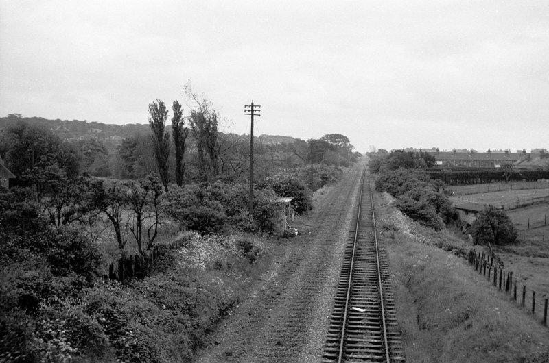 NBR To Hamilton - 2: North British Railway route to Hamilton. Pictured singled and left to rot in the 1960s at an unknown location. Photo of NBR To Hamilton - 2