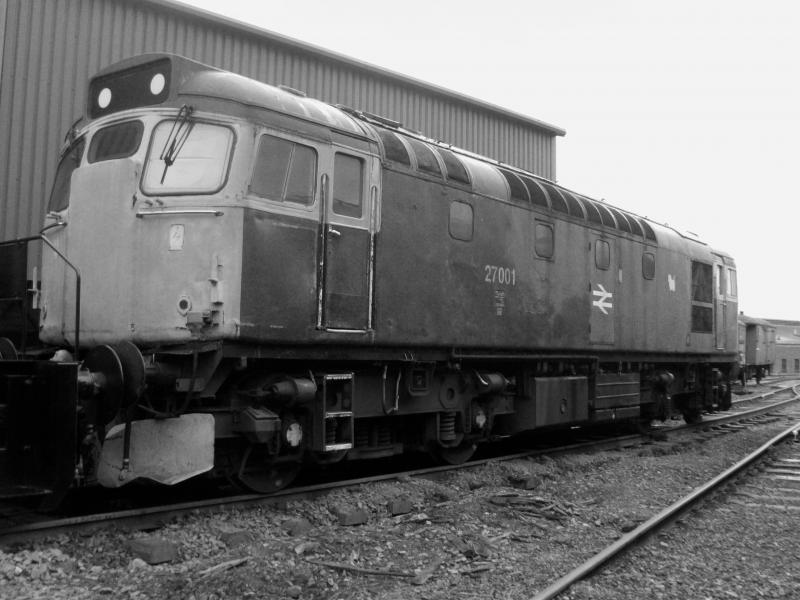 Photo of 27001 at Eastfield in the 80s!