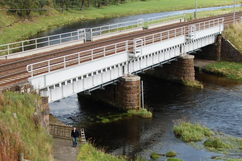 The Troll: At Crawford Viaduct we see the resident troll emerging from under his bridge. Photo of The Troll