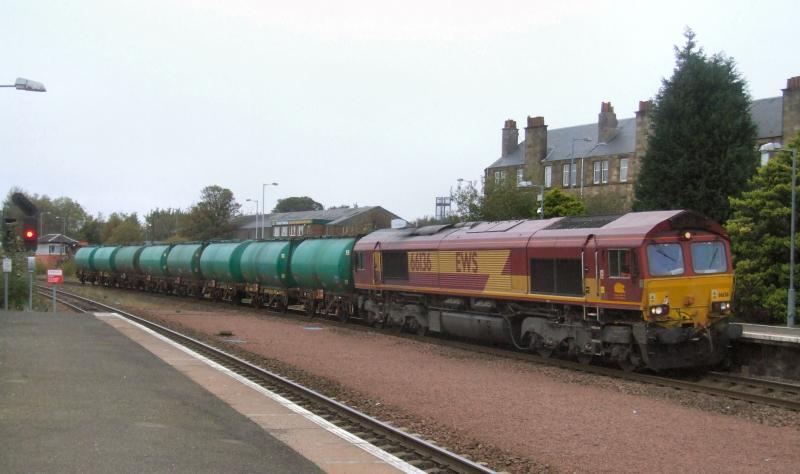 66136 & 6Z50 at Larbert.: 66136 & 6Z50 at Larbert. Photo of 66136 & 6Z50 at Larbert.