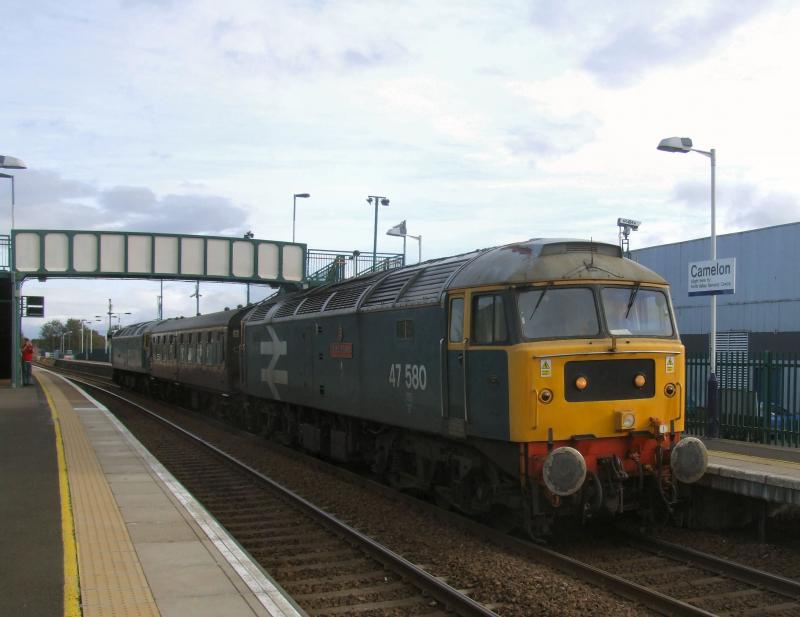 47580 & 270 T&T with 5Z22 Bo'ness - Carnforth.: 47580 & 270 T&T with 5Z22 Bo'ness - Carnforth. Photo of 47580 & 270 T&T with 5Z22 Bo'ness - Carnforth.