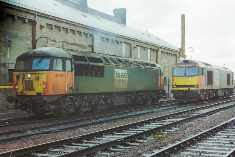 56106 & 60007 at Motherwell.: 56106 & 60007 at Motherwell. Photo of 56106 & 60007 at Motherwell.