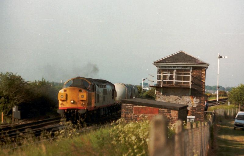 37068 at Carmuirs West: 37068 at Carmuirs West Photo of 37068 at Carmuirs West