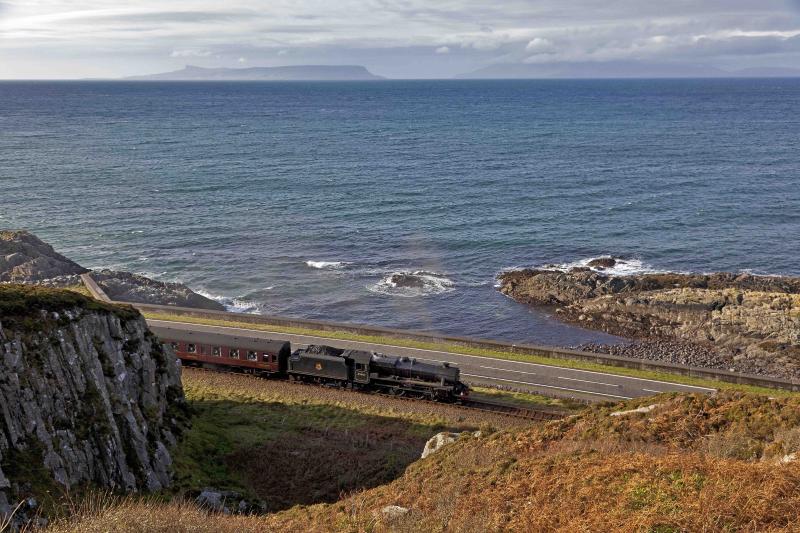 Last Jacobite of 2011: The final Jacobite of 2011 arrives at Mallaig on Friday 28 October, headed by 45407. Photo of Last Jacobite of 2011