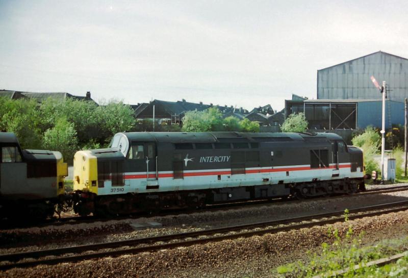 37510 at Larbert.: 37510 at Larbert. Photo of 37510 at Larbert.