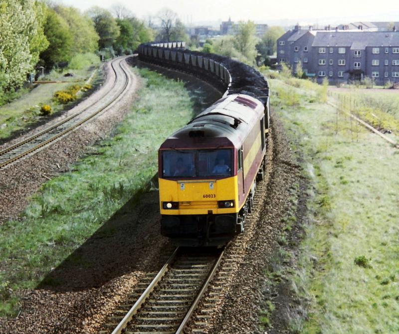 60023 at Camelon with a Grangemouth - Warrington Coal.: 60023 at Camelon with a Grangemouth - Warrington Coal. Photo of 60023 at Camelon with a Grangemouth - Warrington Coal.