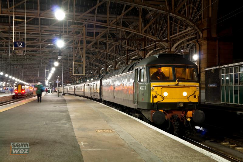 2011 Nov 12 - 47773 5Z25 Glasgow Central-PolmadieDHS @ Glasgow Central: Photo of 2011 Nov 12 - 47773 5Z25 Glasgow Central-PolmadieDHS @ Glasgow Central