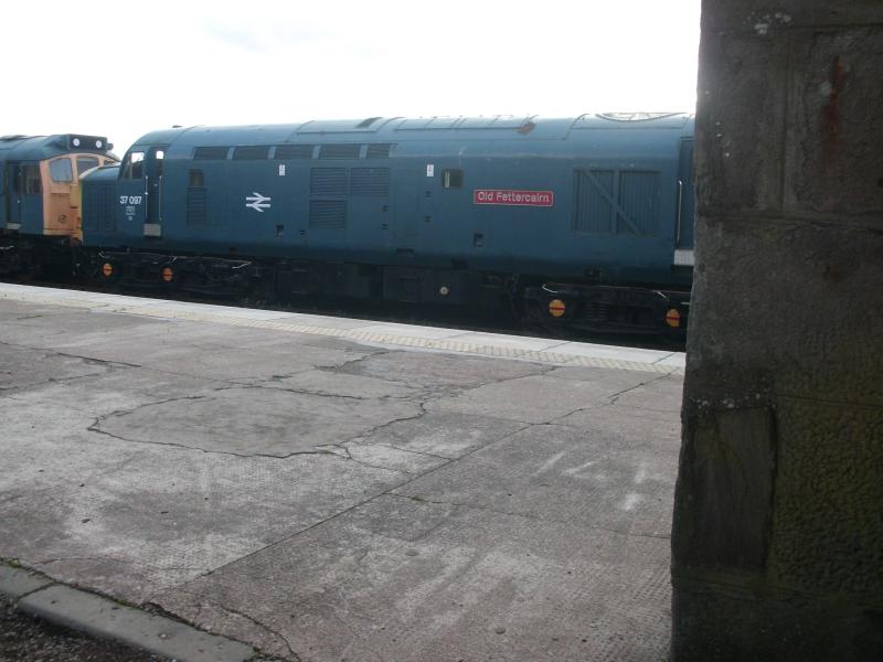 37 at brechin: 37097 at the caledonian railway Photo of 37 at brechin