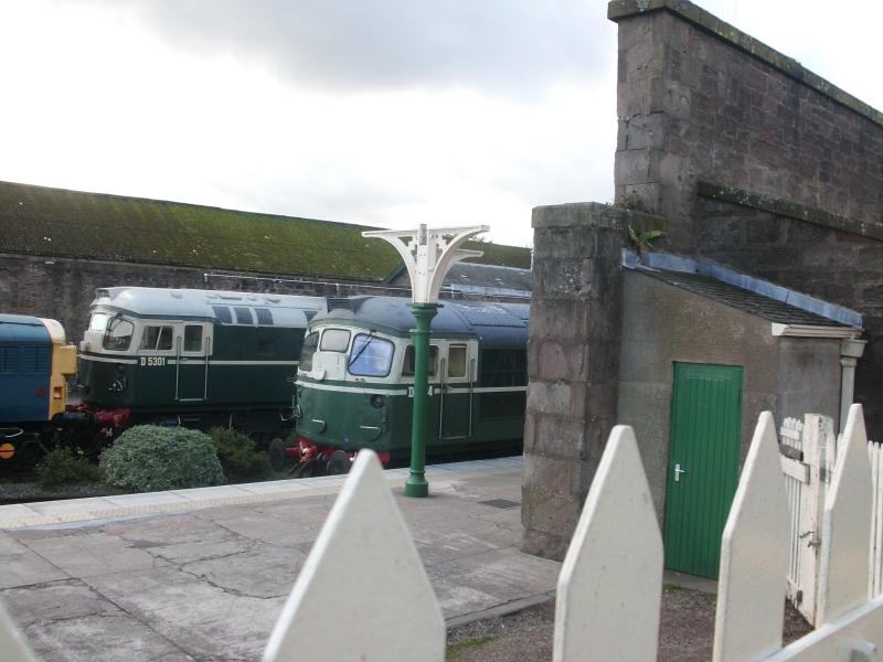 class 26 at brechin: d5301 and d5314 at the caledonian railway Photo of class 26 at brechin