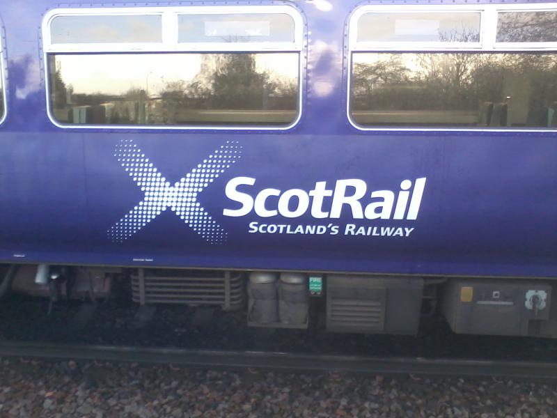 Scotrail logo on 156510: Photo of Scotrail logo on 156510