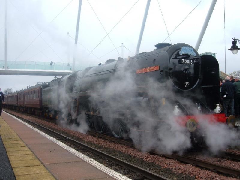 70013: Oliver Cromwell at Stirling Photo of 70013