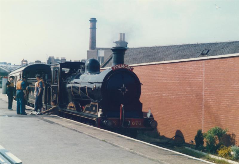 Maude at Inverness : Maude NBR:673 at Inverness (28.06.86) Photo of Maude at Inverness