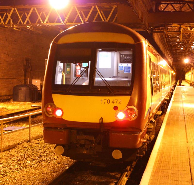 SPT 170472 ready to work perth-edinburgh.: Photo of SPT 170472 ready to work perth-edinburgh.