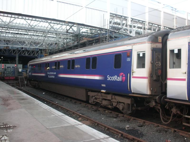 edinburgh: sleeper coack 10693 at the buffers Photo of edinburgh