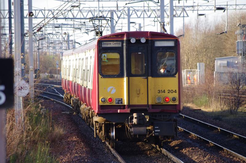 314204: 314204 with the 12:20 departure from Newton. 15.12.2011. Photo of 314204