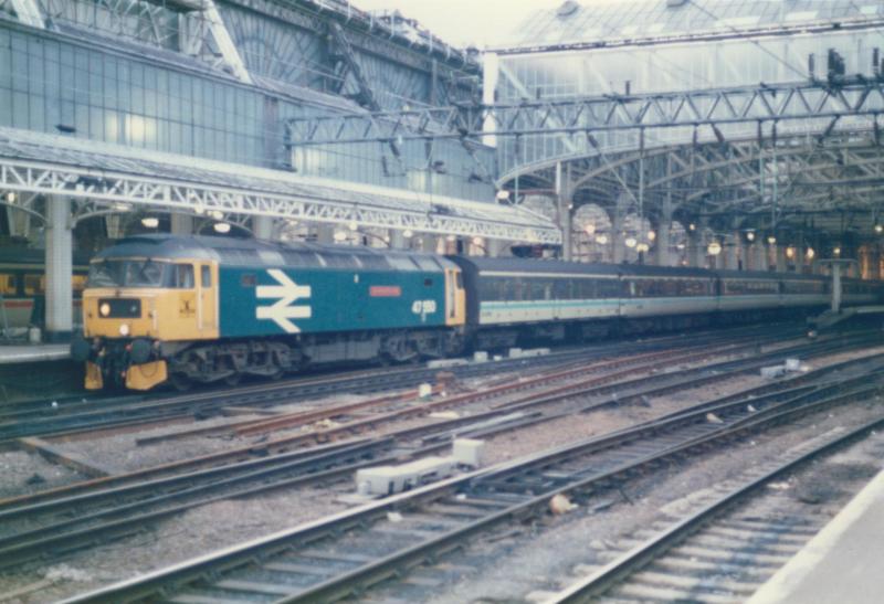 Photo of 47550 at Glasgow Central