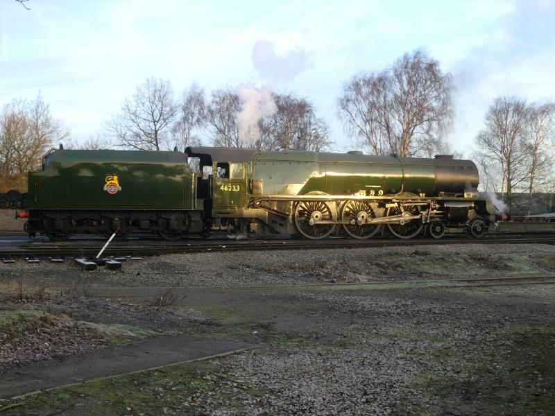 the great green machine: 6233 in green on trial at mrc fryday 13 jan 2012 Photo of the great green machine
