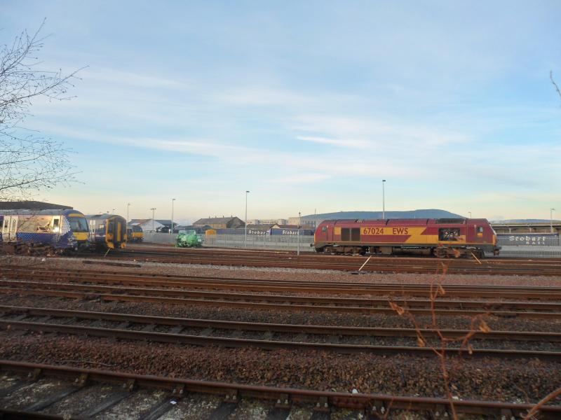 Various Trains @ Inverness : In the Pic is 67024,67006,37682,170425 & 158719 Photo of Various Trains @ Inverness