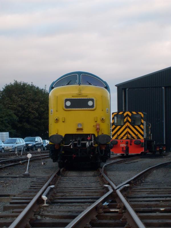 55022 @ Bo'ness: 55022 sitting in Bo'ness yard, taken one day during Gala weekend Photo of 55022 @ Bo'ness
