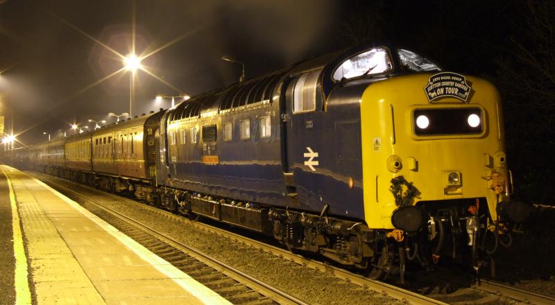 55022: 55022 RSG at linlithgow on the 7/12/07 Photo of 55022