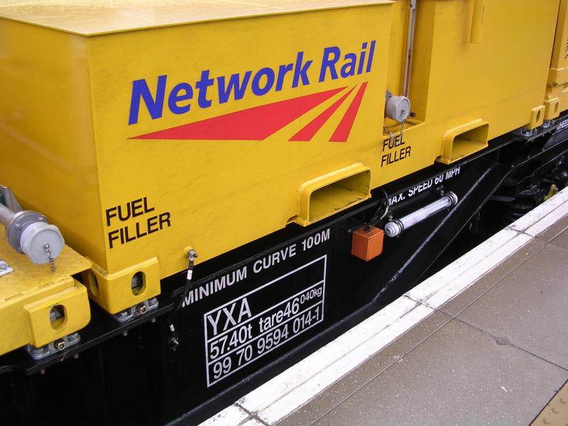 Snow Train Close Ups #3 - Nairn Station - 18-02-12: Snow train en route from Dundee yard to Needlefield Yard Inverness 18-02-12 Photo of Snow Train Close Ups #3 - Nairn Station - 18-02-12