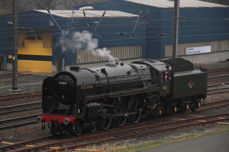 Photo of 70013 at Joppa Straight