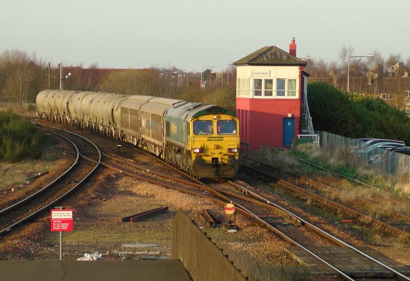 66601 6B32 260312 Leuchars: Photo of 66601 6B32 260312 Leuchars