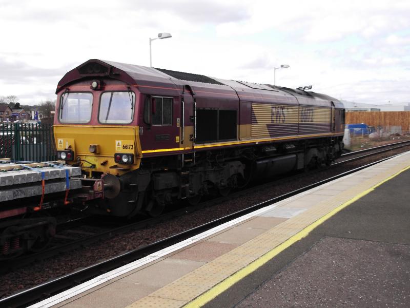 Photo of 66172 on 6K05 Millerhill to Camelon