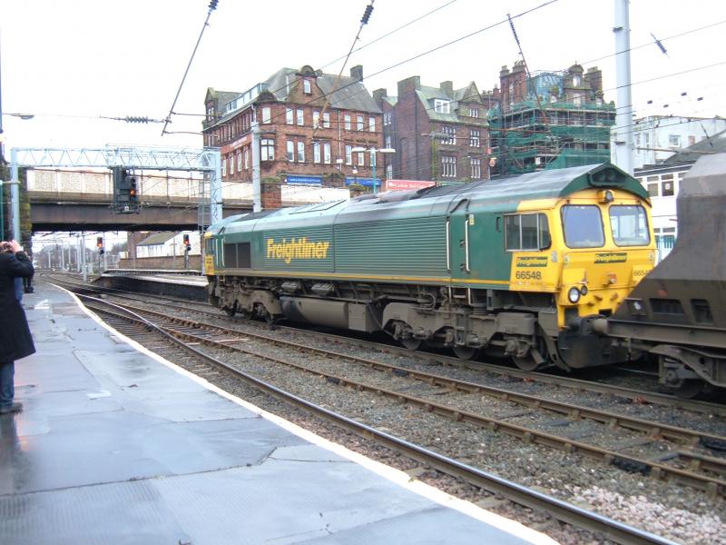 66548: 66548 departing Carlisle Photo of 66548