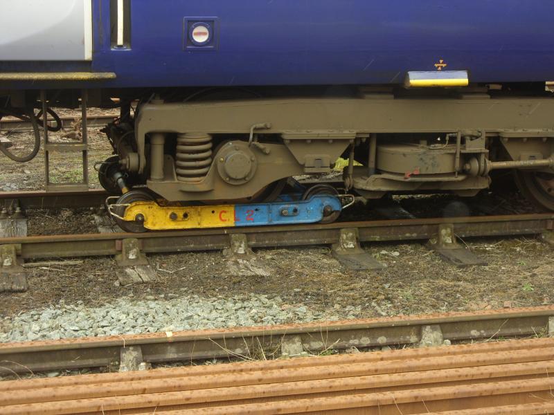 wheelskate: wheelskate on coach 10513 still dumped in Penrith sidings Photo of wheelskate