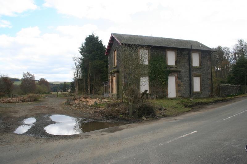 Borders Railway Fountainhall: Fountainhall old station house Photo of Borders Railway Fountainhall
