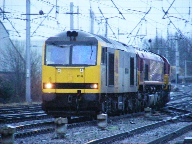 Photo of class 60 with x3 66s