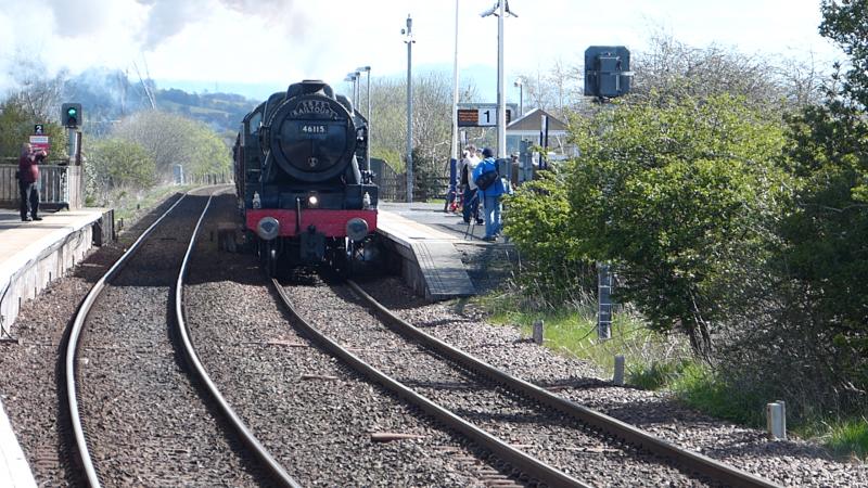 round in circles 2: Scots Guardsman at Lochgelly Photo of round in circles 2