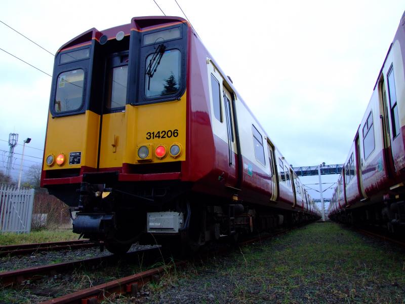 314206 at yoker 16 dec 2007.JPG: Photo of 314206 at yoker 16 dec 2007.JPG