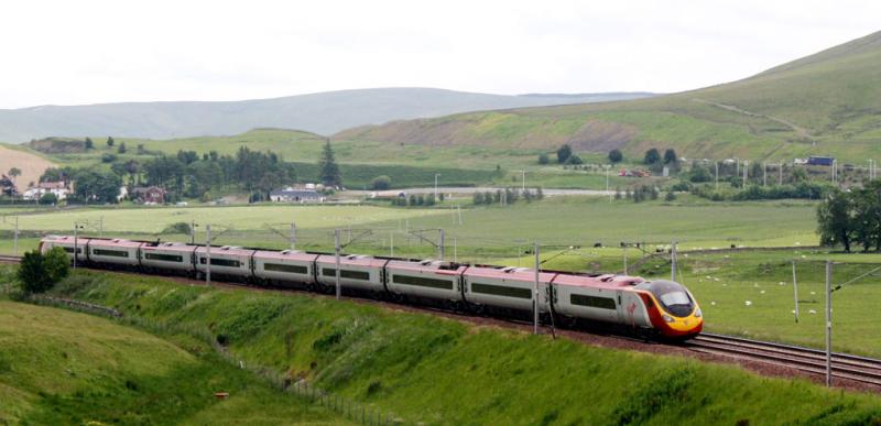 Pendolino: Pendolino heading to Glasgow at Crawford Photo of Pendolino