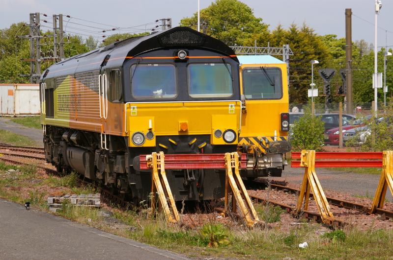 66847: Parked up after disgracing itself today. Photo of 66847
