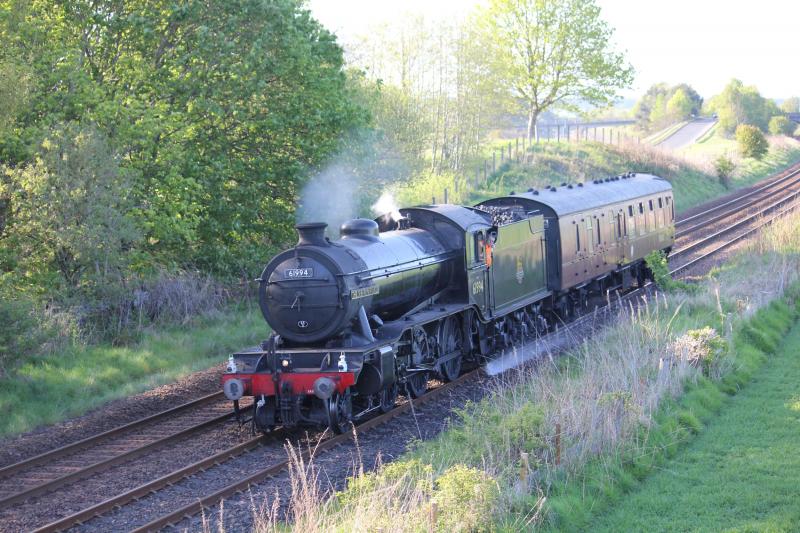 61994 The Great Marquess: Heading south - weekend's work complete Photo of 61994 The Great Marquess