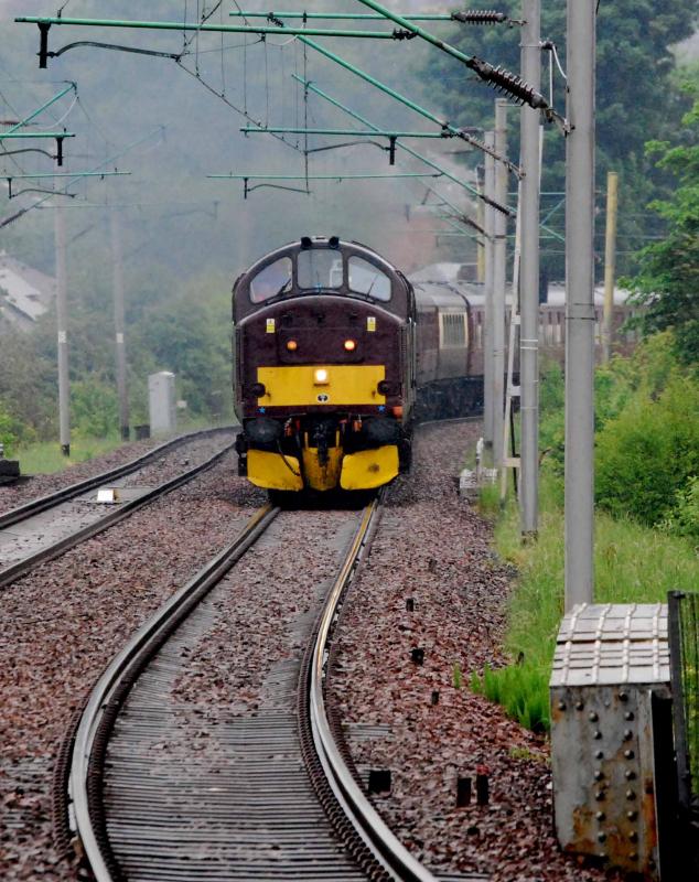 37676 on Tour: 37676 on a Rail tour but where? Photo of 37676 on Tour