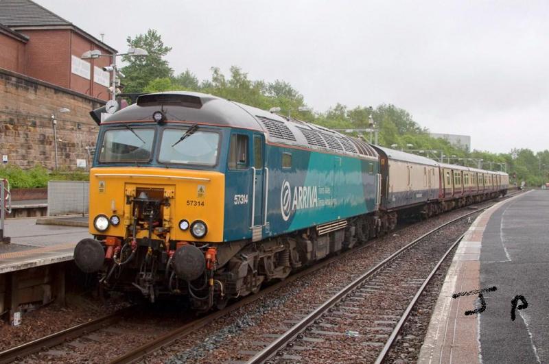 57314 5N11 Shields - Glasgow Works: Photo of 57314 5N11 Shields - Glasgow Works