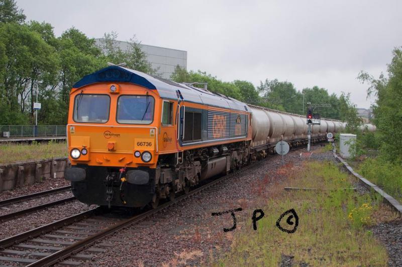 66736 6S45 North Blyth - Fort William: Photo of 66736 6S45 North Blyth - Fort William