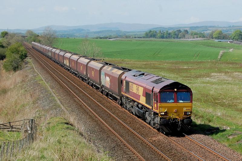 Closeburn Coal: 6E68 New cumnock to Drax at Closeburn on 22/05/2012 Photo of Closeburn Coal