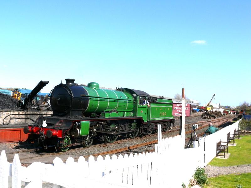 Morayshire 246: Gresley Class D49/1 246 restored at Boness. Photo of Morayshire 246