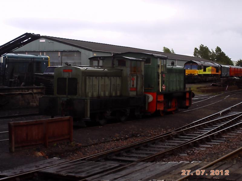 Photo of two shunters