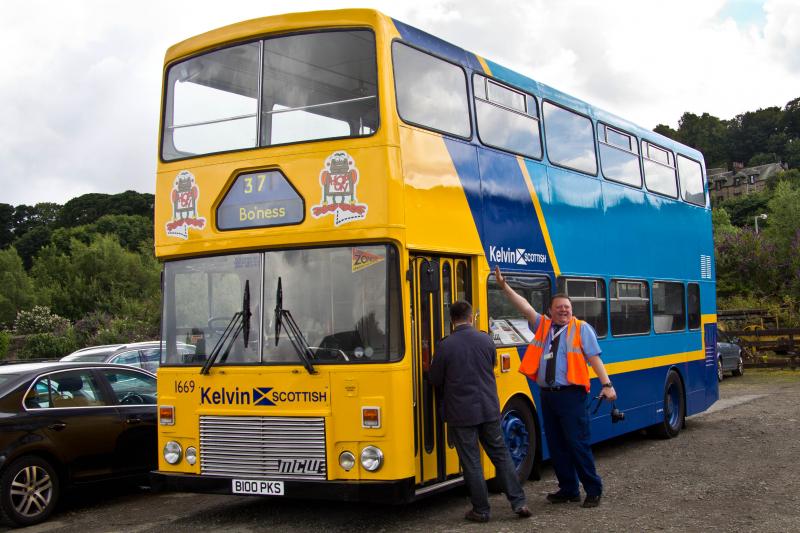 Photo of ML66B goes into orgasmic flailing overdrive at the BoNess diesel gala