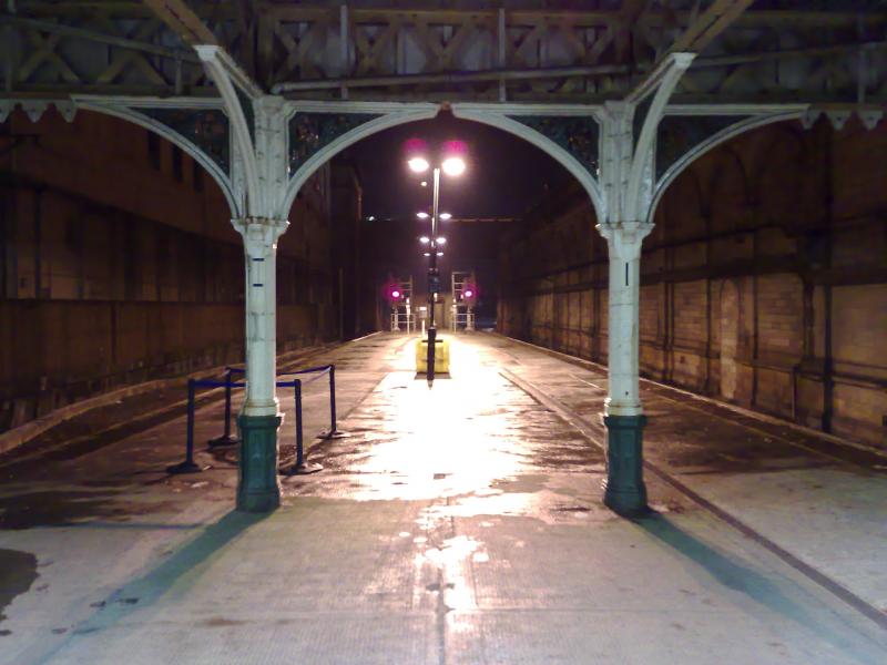 waverley suburban platforms: atmospheric or cold and empty? Photo of waverley suburban platforms
