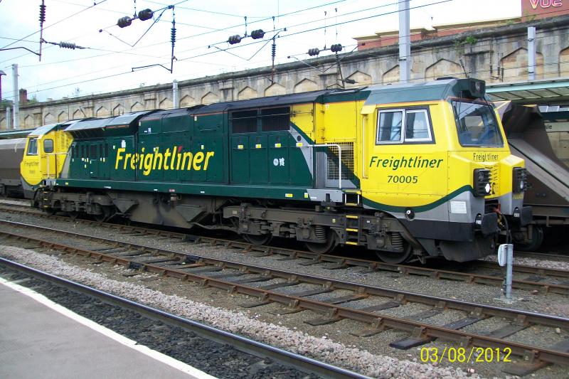 Photo of 70005 at Carlisle