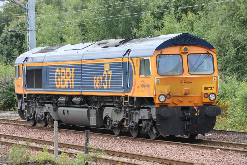 66737 at Millerhill: Photo of 66737 at Millerhill