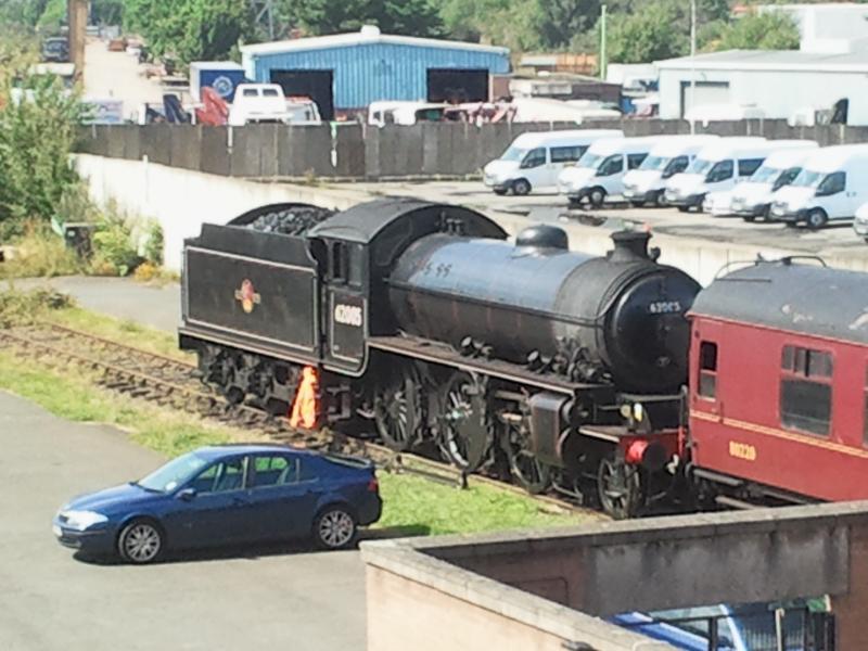 62005 @ Joppa: K1 62005 sits prepared for wheel turning @ joppa sidings 6/8/12. Photo of 62005 @ Joppa