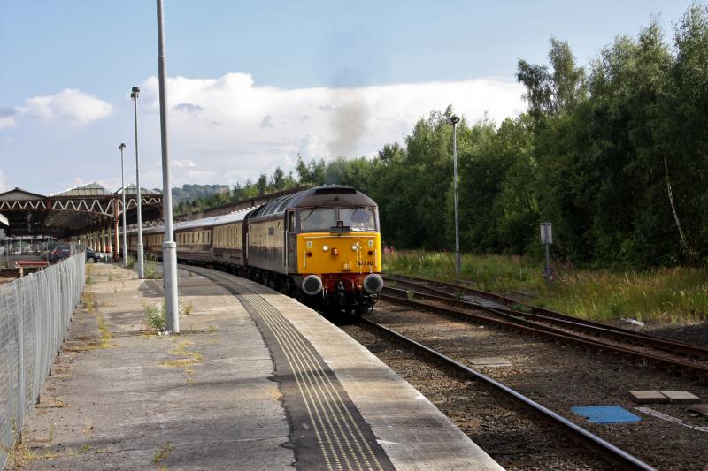 IMG_7092.JPG: 47790 clags away from perth on the kingsX-inverness northern belle. Photo of IMG_7092.JPG