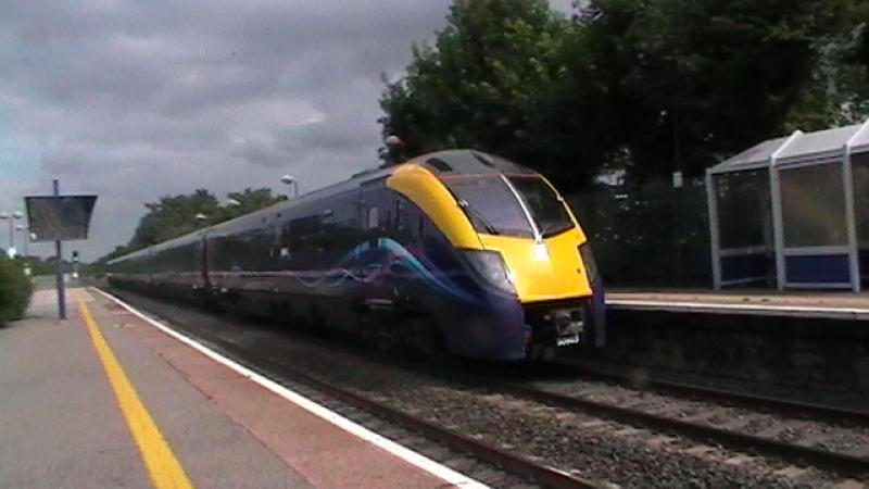 Refurbed and ready to go.: A new FGW class 180 'Adelante' DMU speeds through maidenhead with an express service Photo of Refurbed and ready to go.